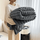 Homezie.de-Dëcke-Homezie Kuscheldecke | Flauschiger Fleece-Stoff | Für Gemütliche Abende zu Hause