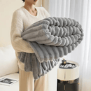 Homezie.de-Dëcke-Homezie Kuscheldecke | Flauschiger Fleece-Stoff | Für Gemütliche Abende zu Hause