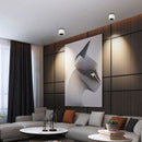 Homezie.de-Flush Mount Lighting-Homezie Deckenleuchte | Modernes minimalistisches Design | Ideal für Flur, Wohnzimmer und Schlafzimmer