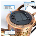 Homezie.de-Garden lights-Homezie Gartenlampe | Solarenergie | Elegante Wasserfall-Optik für den Außenbereich