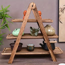 Homezie.de-Homezie Aufbewahrungsregal | Vintage Holz | Perfekt Für Küche, Badzimmer Oder Büro