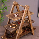 Homezie.de-Homezie Aufbewahrungsregal | Vintage Holz | Perfekt Für Küche, Badzimmer Oder Büro