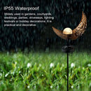 Homezie.de-Homezie Außenbeleuchtung | Solarenergie | Halbmondform für Garten und Terrasse