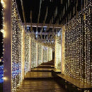 Homezie.de-Homezie Außenlichter | Solarbetrieben | Dekorative Vorhanglichter für den Garten