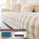 Homezie.de-Homezie Bankbezug | Imitationskaninchenfell | Warm und Antirutsch für Haustiere