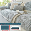 Homezie.de-Homezie Bankbezug | Plüsch Antislip | Haustierfreundlich, Waschbar