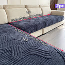 Homezie.de-Homezie Bankhoezen Set | 2 Stück Glam Style Plüsch | Geeignet für Haustiere und Maschinenwaschbar