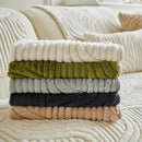 Homezie.de-Homezie Bankhoezen Set | 2 Stück Glam Style Plüsch | Geeignet für Haustiere und Maschinenwaschbar