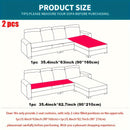 Homezie.de-Homezie Bankhoezen Set | 2 Stück Glam Style Plüsch | Geeignet für Haustiere und Maschinenwaschbar