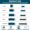 Homezie.de-Homezie Banktitel | Dickes Plüsch | Waschbar und Haustierfreundlich