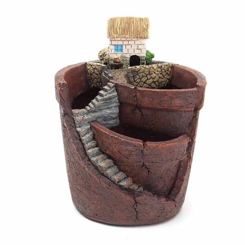 Homezie.de-Homezie Bonsai Pflanzenpot | Nachhaltiges Design | Kreative Miniaturgärten gestalten
