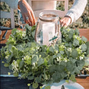 Homezie.de-Homezie Dekorationsgirlande | Kunst Eucalyptus | Zeitlose Eleganz für jedes Zuhause