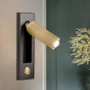 Homezie.de-Homezie Eingebaute Wandleuchte | Verstellbare LED | Perfekt zum Lesen im Bett