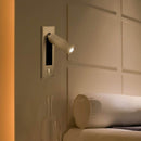 Homezie.de-Homezie Eingebaute Wandleuchte | Verstellbare LED | Perfekt zum Lesen im Bett
