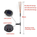 Homezie.de-Homezie Gartenbeleuchtung | 150 LED Solarbetrieben | Außendekoration für Garten und Feste