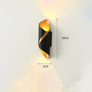 Homezie.de-Homezie Gartenbeleuchtung | Moderne Wasserdichte LED-Wandleuchte | Ideal für den Außenbereich