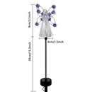 Homezie.de-Homezie Gartenbeleuchtung | Solar-LED | Wasserdicht für Außendekoration