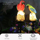 Homezie.de-Homezie Gartenbeleuchtung | Solar-Papageienlampe | IP55 Wasserdicht für Garten und Balkon