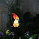 Homezie.de-Homezie Gartenbeleuchtung | Solar-Papageienlampe | IP55 Wasserdicht für Garten und Balkon