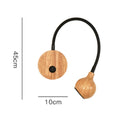 Homezie.de-Homezie Holz-Wandleuchten | LED mit Kippschalter | Für Schlafzimmer und Lesen