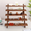 Homezie.de-Homezie Holzdisplay Riser | 1pc Rustikal | Oorbellen & Ringe Ständer