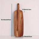 Homezie.de-Homezie Hölzerne Servierplatte | Oval | Festliche Anlässe