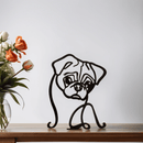 Homezie.de-Homezie Hundeskulpturen | Abstracte Kunst | Künstlerischer Akzent für Ihr Zuhause