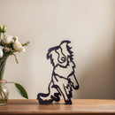 Homezie.de-Homezie Hundeskulpturen | Abstracte Kunst | Künstlerischer Akzent für Ihr Zuhause