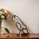 Homezie.de-Homezie Hundeskulpturen | Abstracte Kunst | Künstlerischer Akzent für Ihr Zuhause