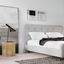 Homezie.de-Homezie Klassische Metall-Tischlampe | Asymmetrisches Design | Ideal für Schlafzimmerbeleuchtung