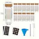 Homezie.de-Homezie Kräuterbehälter | 12/24 Stück | Luftdicht Küchenaccessoire