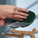 Homezie.de-Homezie Küchen Obstschale | Zwei-Lagig/Drei-Lagig | Große Kapazität Bamboe Holzregal