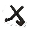 Homezie.de-Homezie Küchenzubehör | Hochwertiges Kiefernholz | Praktischer Ständer für Kochbücher und Tablets