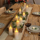 Homezie.de-Homezie LED Kerzen | Flammenlos | 9-teiliges Set für eine stilvolle Beleuchtung