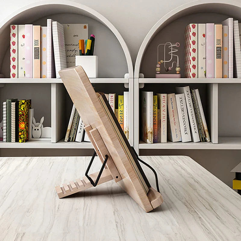 Homezie.de-Homezie Leseständer | Verstellbar und zusammenklappbar | Ideal für Bücher und Tablets