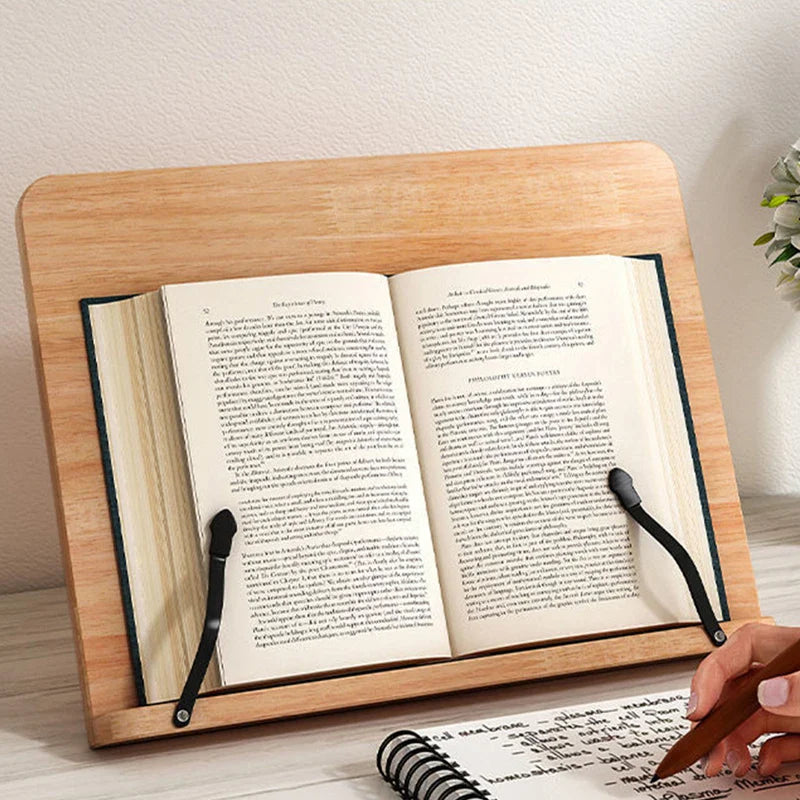 Homezie.de-Homezie Leseständer | Verstellbar und zusammenklappbar | Ideal für Bücher und Tablets