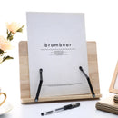 Homezie.de-Homezie Leseständer | Verstellbar und zusammenklappbar | Ideal für Bücher und Tablets