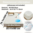 Homezie.de-Homezie Matrasbeschermer | Gewatteerd Wasserfest | Für Schlafzimmer und Gästezimmer