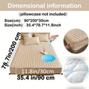 Homezie.de-Homezie Matrasbeschermer | Gewatteerd Wasserfest | Für Schlafzimmer und Gästezimmer