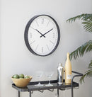 Homezie.de-Homezie Minimalistische Wanduhr | Modernes & Lautloses Design | Stilvolle Wohn- & Wohnzimmerdekoration