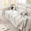 Homezie.de-Homezie Möbelbezüge | Wendbares Design | Elegante Chenille-Bankhüllen für umweltfreundliche Wohnräume