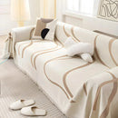 Homezie.de-Homezie Möbelbezüge | Wendbares Design | Elegante Chenille-Bankhüllen für umweltfreundliche Wohnräume