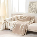 Homezie.de-Homezie Möbelbezüge | Wendbares Design | Elegante Chenille-Bankhüllen für umweltfreundliche Wohnräume