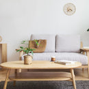 Homezie.de-Homezie Moderne Wanduhr | Lautloses & Kreatives Design | Light-Luxus Wohnzimmer- & Wohndekoration