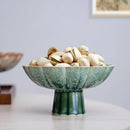 Homezie.de-Homezie Obstschale | Elegantes Design mit hohen Füßen | Ideal für stilvolle Präsentation von Obst und Snacks