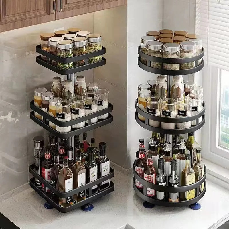 Homezie.de-Homezie Organizer | 360° Drehbar | Multifunktionale Aufbewahrungslösung