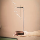 Homezie.de-Homezie Räuchergefäß | Elegante Holzverarbeitung | Ideal für Yoga und Meditation