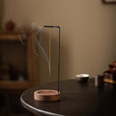 Homezie.de-Homezie Räuchergefäß | Elegante Holzverarbeitung | Ideal für Yoga und Meditation