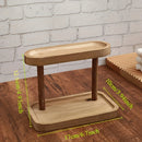 Homezie.de-Homezie Regal Organizer | 1 Stück Holz | Freistehendes Dekoregal