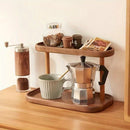 Homezie.de-Homezie Regal Organizer | 1 Stück Holz | Freistehendes Dekoregal